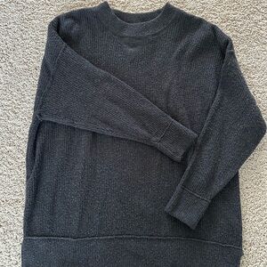 Aerie Charcoal Oversized Sweater size small